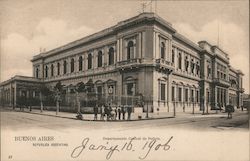 Central police department Buenos Aires, Argentina Postcard Postcard Postcard