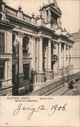 Auprema Corte Buenos Aires, Argentina Postcard Postcard Postcard