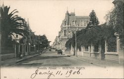 Avenida Alvear - Buenos Aires Argentina Postcard Postcard Postcard