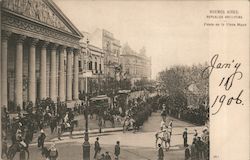 Fiesta en la Plaza Mayo Postcard