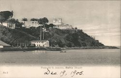 Beach of Santo Antônio, State of Bahia Brazil Postcard Postcard Postcard