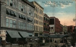 Gay Street South of Southern Railway Viaduct (Wholesale District) Postcard