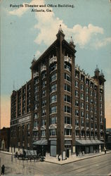 Forsyth Theater and Office Building Postcard