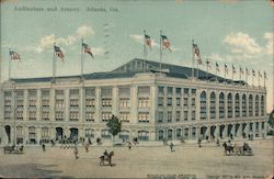 Auditorium and Armory Postcard