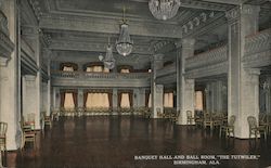 Banquet Hall and Ball Room, "The Tutwiler" Postcard