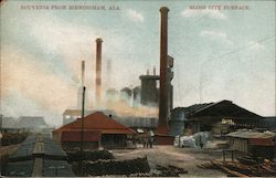 Sloss City Furnace Birmingham, AL Postcard Postcard Postcard