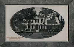 Post Commander's Residence, Vancouver Barracks Washington Postcard Postcard Postcard