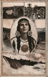 Spokane Girl Postcard