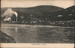 Northport on the Columbia River Postcard