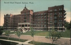 Sacred Heart Hospital Postcard