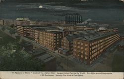 The Factories of the B.F. Goodrich Co. Akron, OH Postcard Postcard Postcard