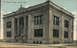 The Public Library Postcard