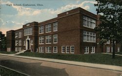 High School Coshocton, OH Postcard Postcard Postcard