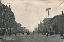 Main Street Coshocton, OH Postcard Postcard Postcard