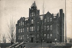 The High School Coshocton, OH Postcard Postcard Postcard