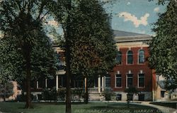 East Market Street School Postcard