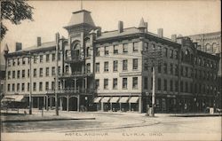 Hotel Andwur Elyria, OH Postcard Postcard Postcard