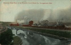 Bessemer Steel Plant of the Republic Iron & Steel Co. Youngstown, OH Postcard Postcard Postcard