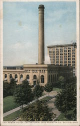 The Powe House, The National Cash Register Co. Postcard