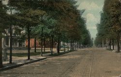 Cleveland Avenue looking North Canton, OH Postcard Postcard Postcard