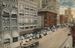 High Street Looking South From Spring Street Columbus, OH Postcard Postcard Postcard