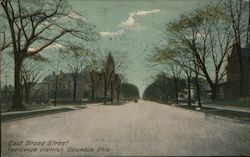 East Broad Street Columbus, OH Postcard Postcard Postcard