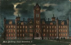 Main Building, O.S.U. Postcard