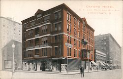 Oxford Hotel S.E. Cor. Race and 6th Ave. Postcard