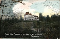 Forest-Hill, Residence of John D. Rockefeller Cleveland, OH Postcard Postcard Postcard