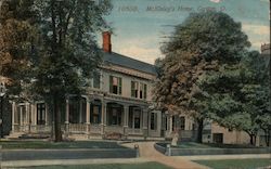 President William McKinley's Home Postcard