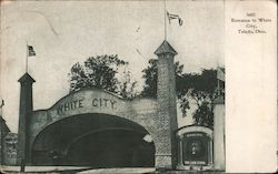 Entrance to White City Toledo, OH Postcard Postcard Postcard