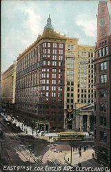 East 9th St., Cor, Euclid Ave. Cleveland, OH Postcard Postcard Postcard