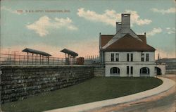 The Baltimore and Ohio Railroad Depot Youngstown, OH Postcard Postcard Postcard