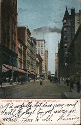 Fourth Street, East of Race Cincinnati, OH Postcard Postcard Postcard