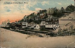 Cottages at Ottawa Beach Postcard