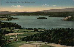 View From Wallave Ledge Postcard