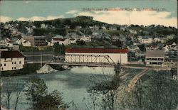 Bridges over Passumpsie River Postcard