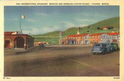 International Boundary Postcard