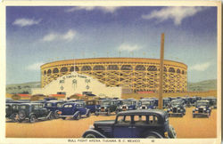 Bull Fight Arena, Baja California Postcard