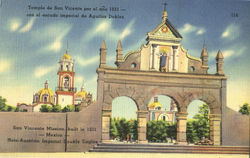 San Vicente Mission Postcard