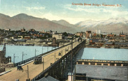 Granville Street Bridge Postcard