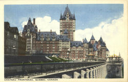 Chateau Frontenac Postcard