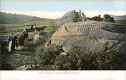 John Brown's Grave North Elba, NY Postcard Postcard Postcard