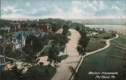 Western Promenade Postcard