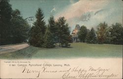 Campus - Agricultural College Lansing, MI Postcard Postcard Postcard