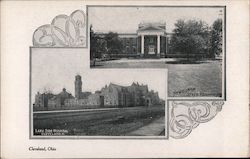 Lake Side Hospital Postcard