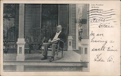 Late President McKinley on the Famous Front Porch Canton, OH Postcard Postcard Postcard