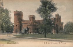 OSU Gymnasium and Armory Columbus, OH Postcard Postcard Postcard