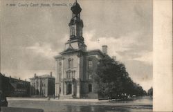 County Court House Greenville, OH Postcard Postcard Postcard