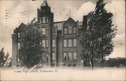 High School Coshocton, OH Postcard Postcard Postcard